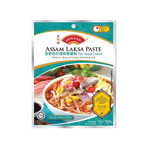 Dollee Assam Laksa Paste (200g)