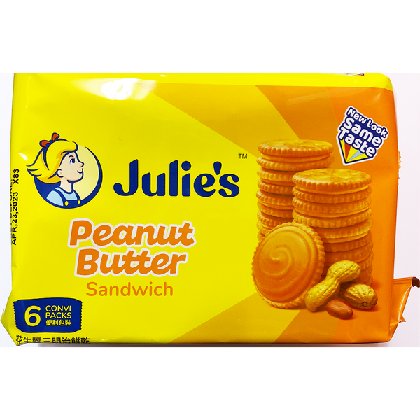 Julie's Peanut Butter Sandwich Biscuit (180g)