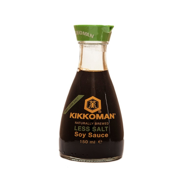 Kikkoman Less Salt Light Soy Sauce (150ml)