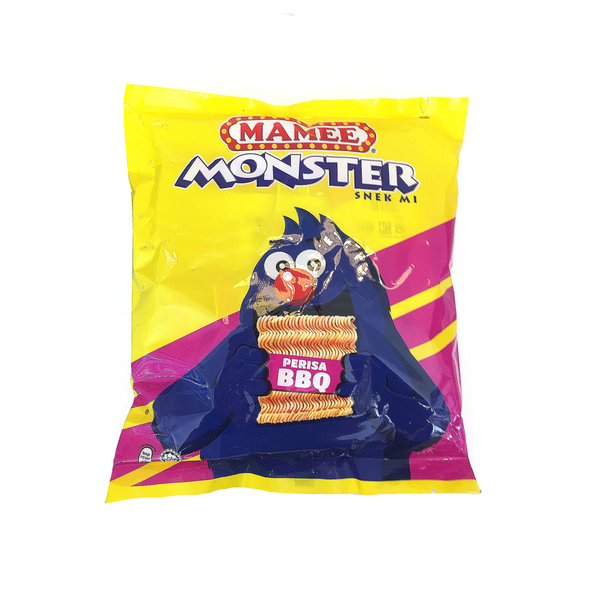 Mamee Monster Noodle Snack BBQ (25g x 8 Packs)