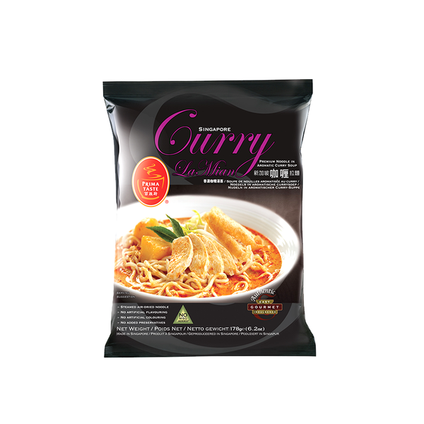 Prima Taste Curry Lamian Instant Noodles (178g)