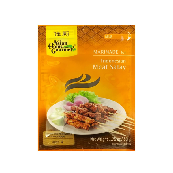 Asian Home Gourmet Indonesian Meat Satay Paste (50g)
