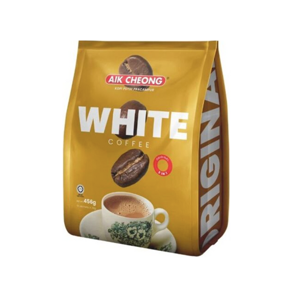 Aik Cheong 3 in 1 White Coffee (12 Sachets x 38g) 456g