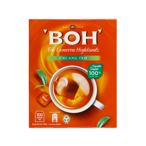 BOH Cameron Highlands Tea Bag (100 Teabags) 200g – Food Sanctuary