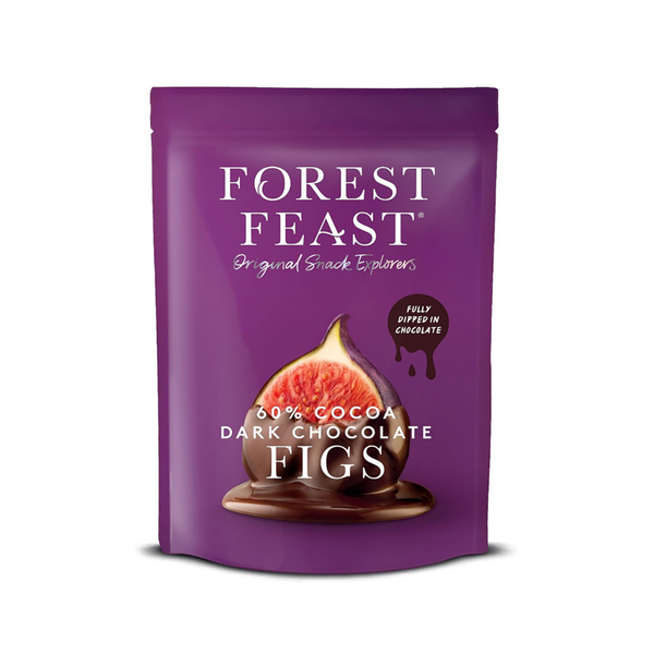 Forest Feast Belgian Dark Chocolate Mountain Figs 140g