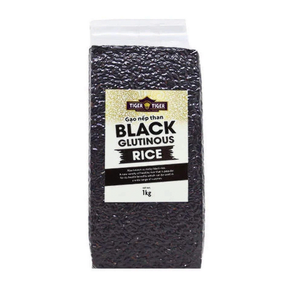 Tiger Tiger Black Glutinous Rice 1kg – Food Sanctuary