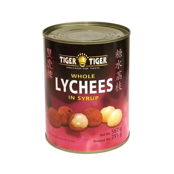 Tiger Tiger Lychees in Syrup (565g)
