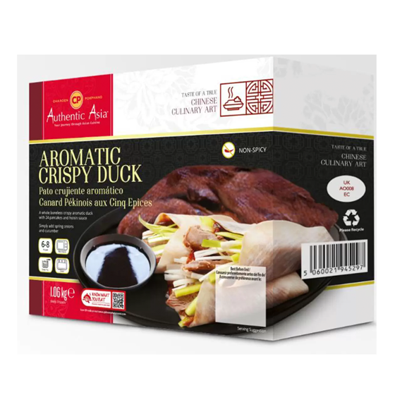 CP Foods Authentic Asia Aromatic Crispy Duck (1.06kg)