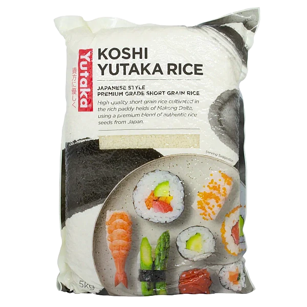 Koshi Yutaka Premium Sushi Rice 10kg