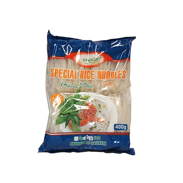 Longdan Pho Rice Noodles 3mm (400g)