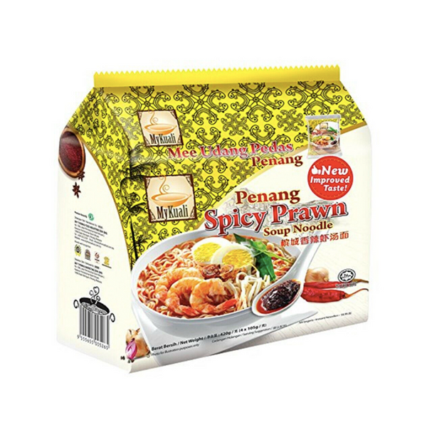 MyKuali Penang Hokkien Prawn Noodle (4's x 105g)