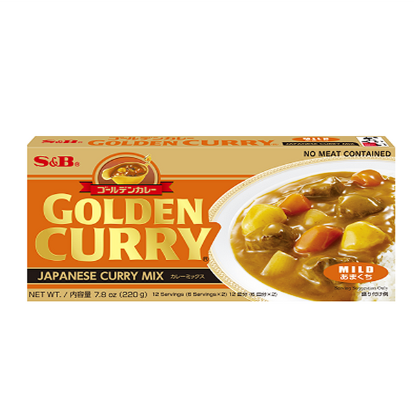 S&B Golden Curry Japanese Curry Mix - Mild (220g)