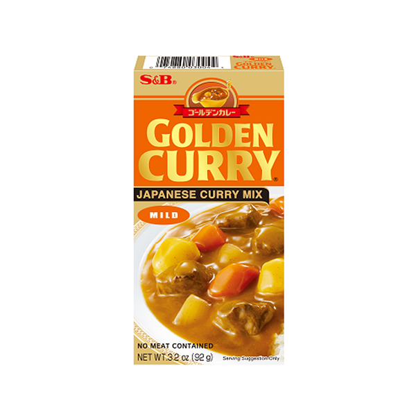 S&B Golden Curry Japanese Curry Mix - Mild (92g)