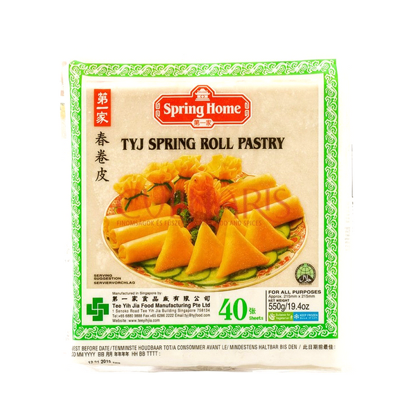 TYJ Spring Home Spring Roll Wrapper 40 Sheets (215X215mm)(550g)